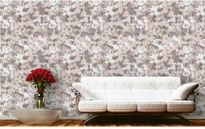 Tapet vlies de lux abstract natural maro