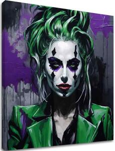 Tablou de perete de pe pânză - Diva pop Lady Gaga - 60x60 cm