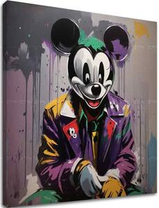 Tablou de perete de pe pânză - Protector Mickey Mouse - 60x60 cm
