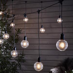 Grădină 24 LED lumini de zână Deco, set de pornire, transformator