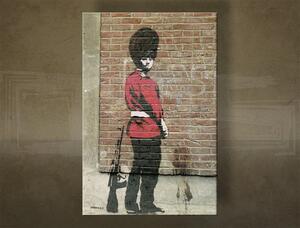 Tablou canvas 1 bucata Street ART - Banksy - 40x60 cm