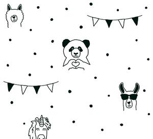Tapet vlies pentru perete little love 38138-2