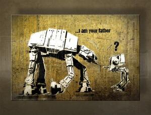 Tablou canvas 1 bucata Street ART - Banksy - 40x60 cm