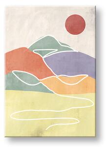 Tablou canvas ABSTRACT NATURE 001 - 40x60 cm