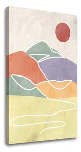 Tablou canvas ABSTRACT NATURE 001 - 40x60 cm