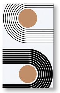 Tablou canvas ABSTRACT LINE 002 - 40x70 cm