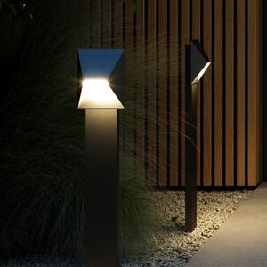 Nordlux Pontio Lumină pentru alei de grădină Înălțime 85 cm, negru, reglabil, Negru, Metal, Modern