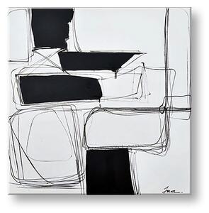 Tablou canvas ABSTRACT 1 parte - 50x50 cm