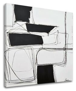 Tablou canvas ABSTRACT 1 parte - 50x50 cm