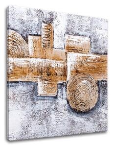 Tablou canvas ABSTRACT 1 parte XOBCH12CX0947E1 - 50x50 cm