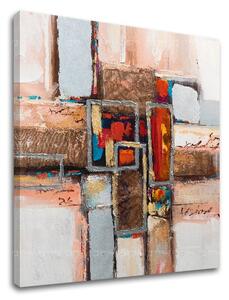 Tablou canvas ABSTRACT 1 parte - 50x50 cm