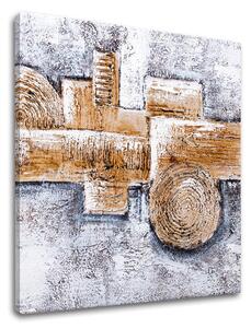 Tablou canvas ABSTRACT 1 parte XOBCH12CX0947E1 - 50x50 cm