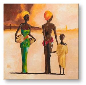 Tablou canvas AFRICAN WOMEN 1 buc - 50x50 cm