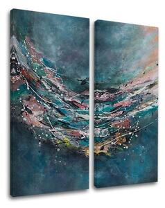 Tablou canvas ABSTRACT 2 părți XOBCHAB042 - 60x70 cm