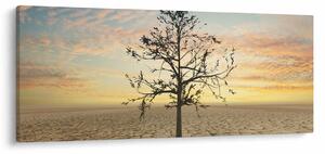 Tablou - Copac în deșert (120x50 cm)