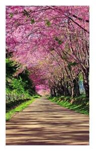 Fototapetă vlies alee înflorită 150 x 250 cm