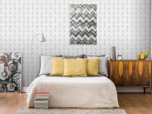 Tapet vlies de lux design modern gri