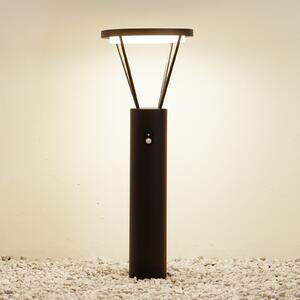 Lucande LED lampă cu undă solară Elario, 80 cm, CCT, senzor