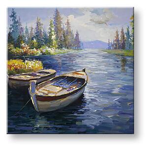 Tablou canvas BOAT IN THE TOWER 1 buc - 50x50 cm