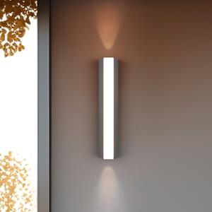 Trio Lighting Aplică cu LED-uri pentru exterior Marne, înălțime 30 cm, mare și, Negru, Aluminiu, Modern