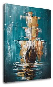 Tablou canvas BOAT 1 parte - 65x50 cm