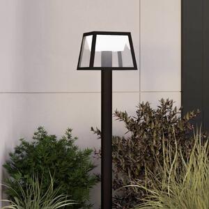 Lumină solară cu LED-uri pentru alei Altilia, înălțime 106 cm, negru