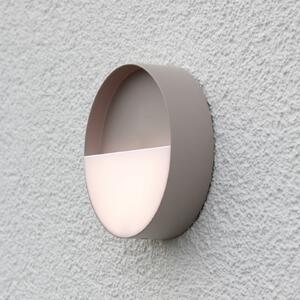 Meg LED reîncărcabilă pentru exterior, de culoare nisip, Ø 15 cm
