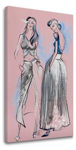 Tablou canvas FEMEI 1 parte - 70x40 cm
