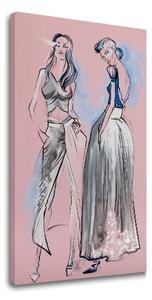 Tablou canvas FEMEI 1 parte - 70x40 cm