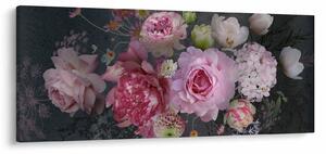 Tablou - Flori de grădină (120x50 cm)