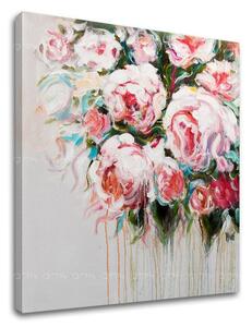Tablou canvas FLORI 1 parte - 50x50 cm