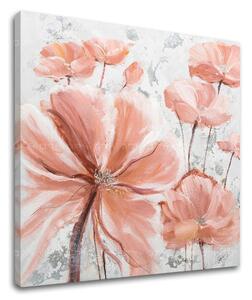 Tablou canvas FLORI 1 parte - 50x50 cm