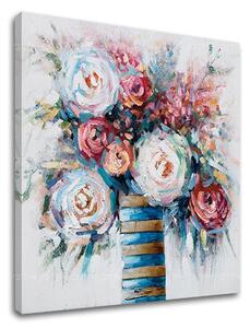 Tablou canvas FLORI 1 parte XOBCHFL020 - 50x50 cm
