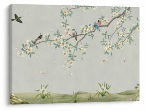 Tablou - Adunarea păsărilor (70x50 cm)