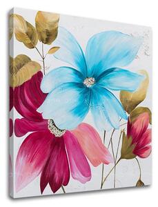 Tablou canvas FLORI 1 parte - 40x40 cm