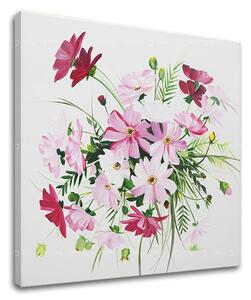 Tablou canvas FLORI 1 parte - 40x40 cm