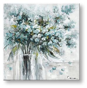 Tablou canvas FLORI IN THE VASE 1 parte - 50x50 cm