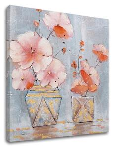 Tablou canvas FLORI IN THE VASE 1 parte - 50x50 cm