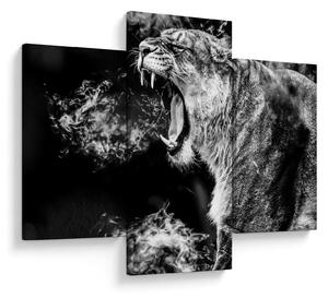 Tablou - Portretul unei leoaice (90x60 cm)