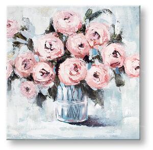 Tablou canvas FLORI IN THE VASE 1 parte - 50x50 cm