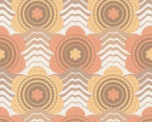Tapet vlies pentru perete retro chic 39539-3