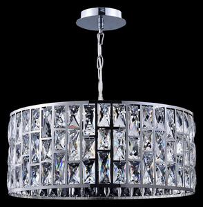 Maytoni Gelid lampă susp. sticlă cristal-discuri