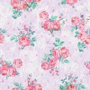 Tapet vlies de lux model floral roz