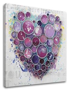 Tablou canvas HEART 1 parte - 50x50 cm