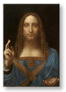 Tablou canvas Leonardo da Vinci - Salvator Mundi - 40x60 cm