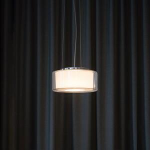 Serien Lighting serien.lighting Curling S frânghie 927 sticlă/cilindru., reglabil, Transparent, Camera de zi / sufragerie, Sticlă, Design