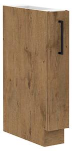 KONDELA Cabinet inferior cu coş pull-out, stejar Lancelot, VEGA D15 CARGO BB