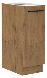 KONDELA Cabinet inferior cu coş pull-out, stejar Lancelot, VEGA D30 CARGO BB