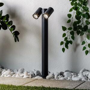 Prios bornă luminoasă Tulimar, 2 becuri, 60cm, metal, IP65
