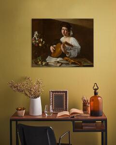 Tablou canvas Michelangelo Caravaggio - Lutnista - 40x50 cm